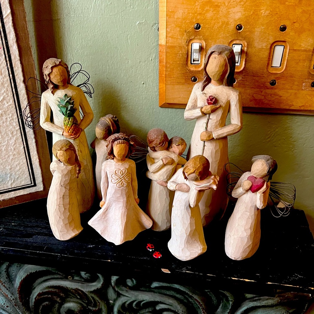 If you know the Willow Tree collection, they are priced between $$15 and up.